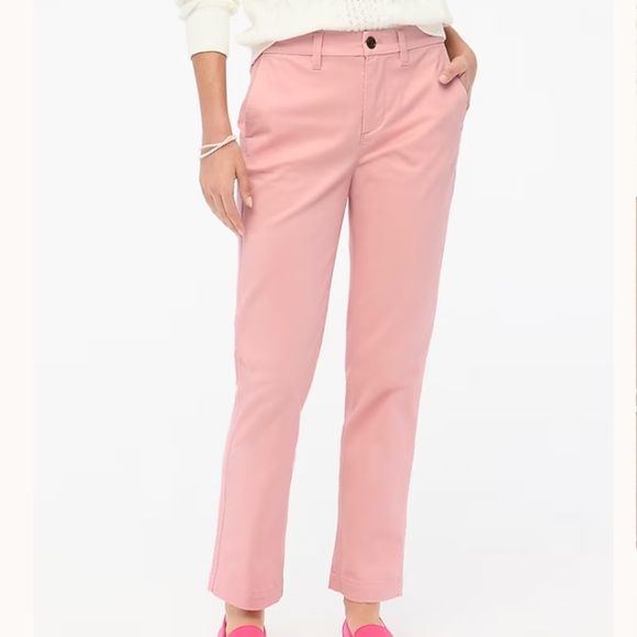 J crew High-rise girlfriend chino pant - Picture 1 of 4